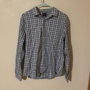 Untuckit Long Sleeve Plaid Button Down Shirt Men's Size Large